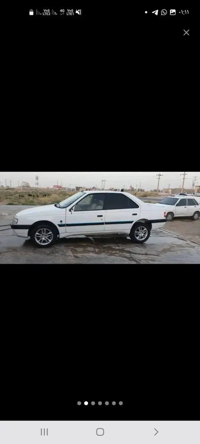 پژو 405 SLX بنزینی  XU7 - 1389