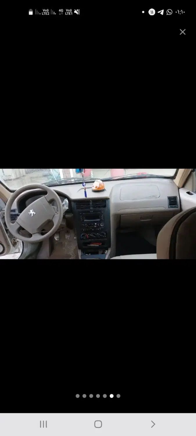 پژو 405 SLX بنزینی  XU7 - 1389