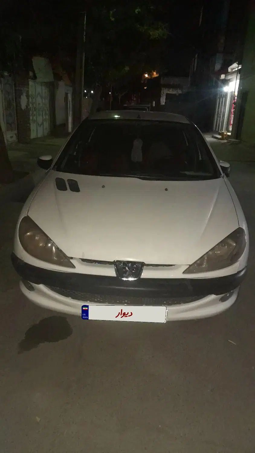 پژو ۲۰۶ صندوق دار v8 - 1391