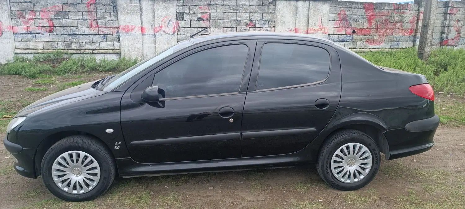 پژو ۲۰۶ صندوق دار v8 - 1397