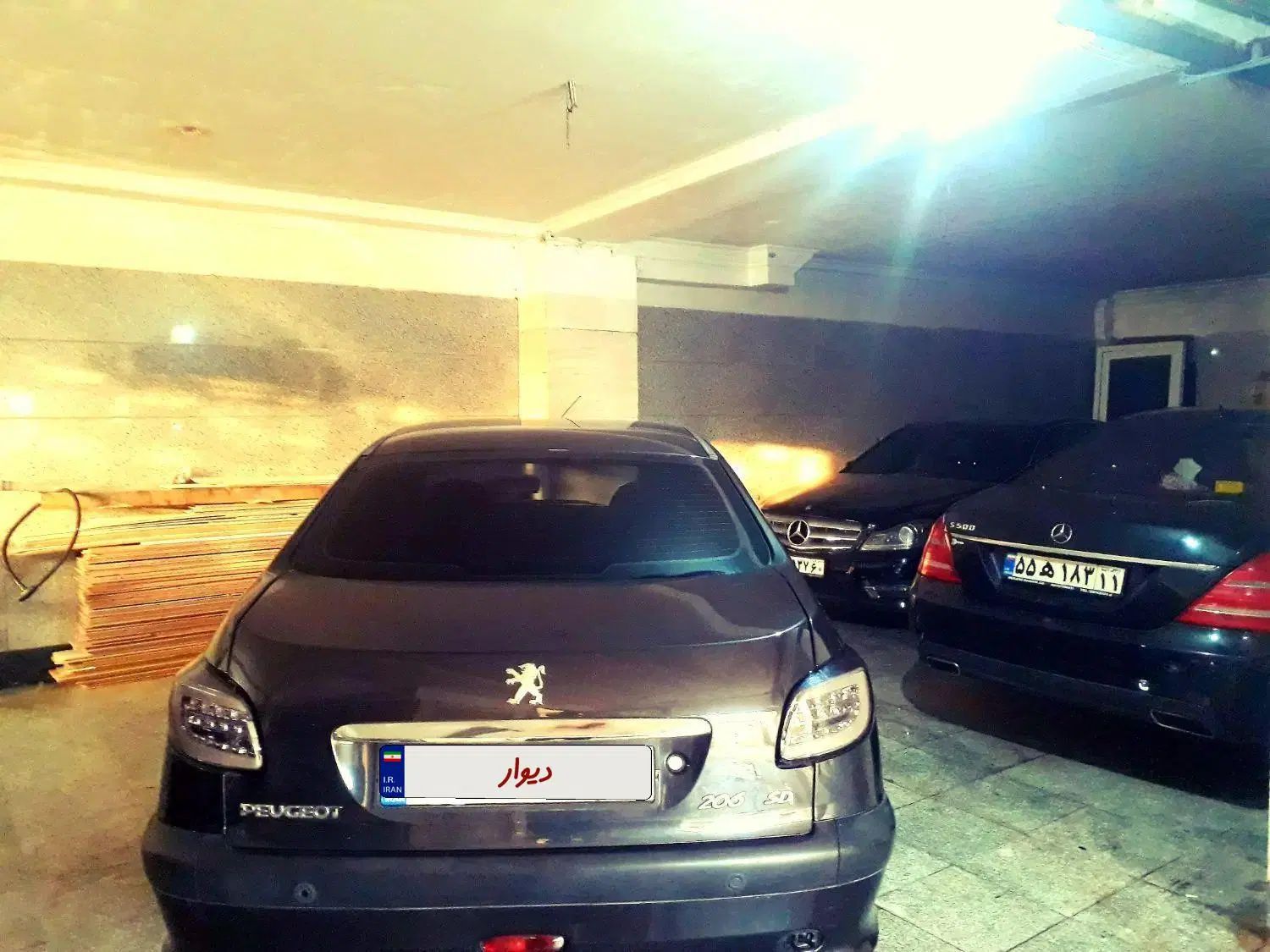 پژو ۲۰۶ صندوق دار v8 - 1392