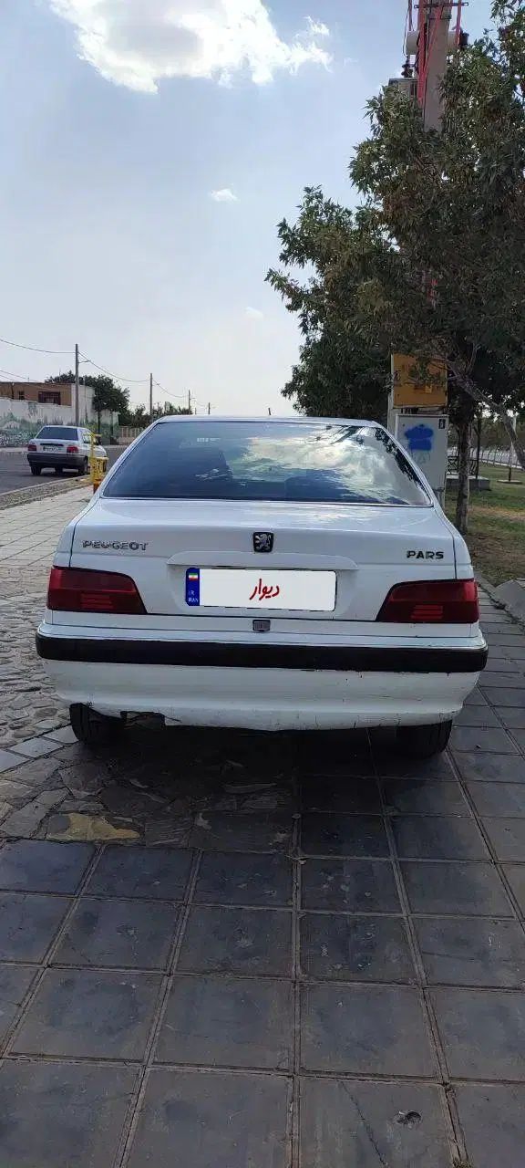 پژو پارس دوگانه سوز - 1389