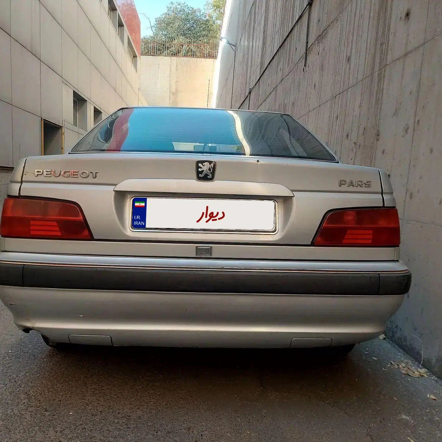 پژو پارس XU7ساده - 1386