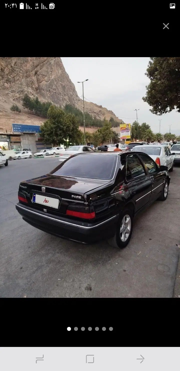 پژو پارس دوگانه سوز - 1391