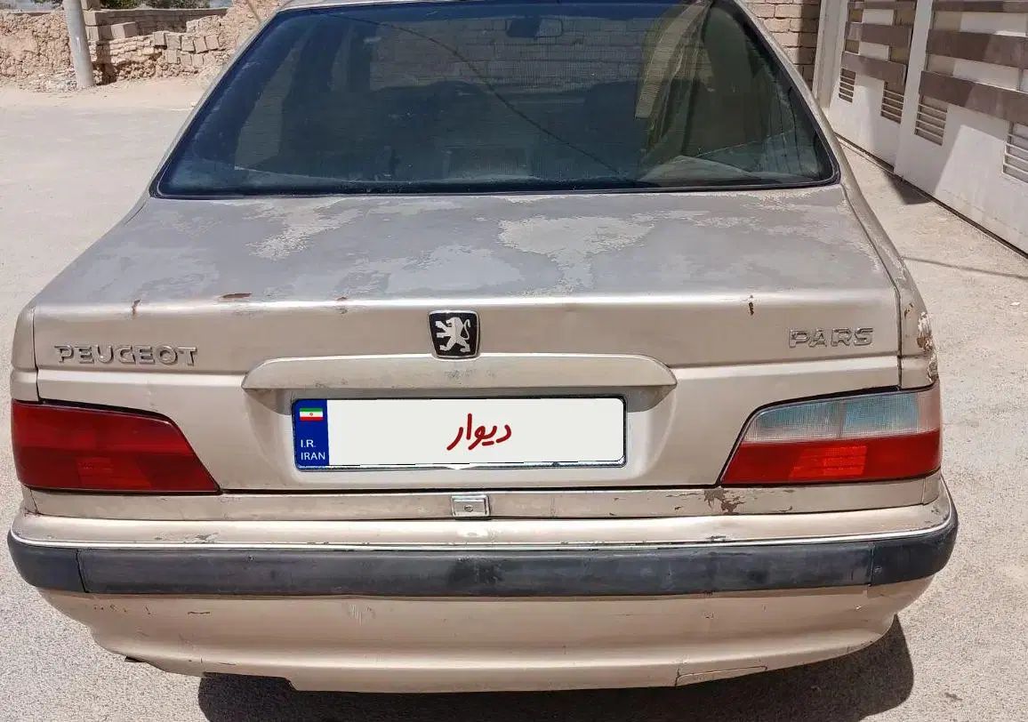 پژو پارس دوگانه سوز - 1383