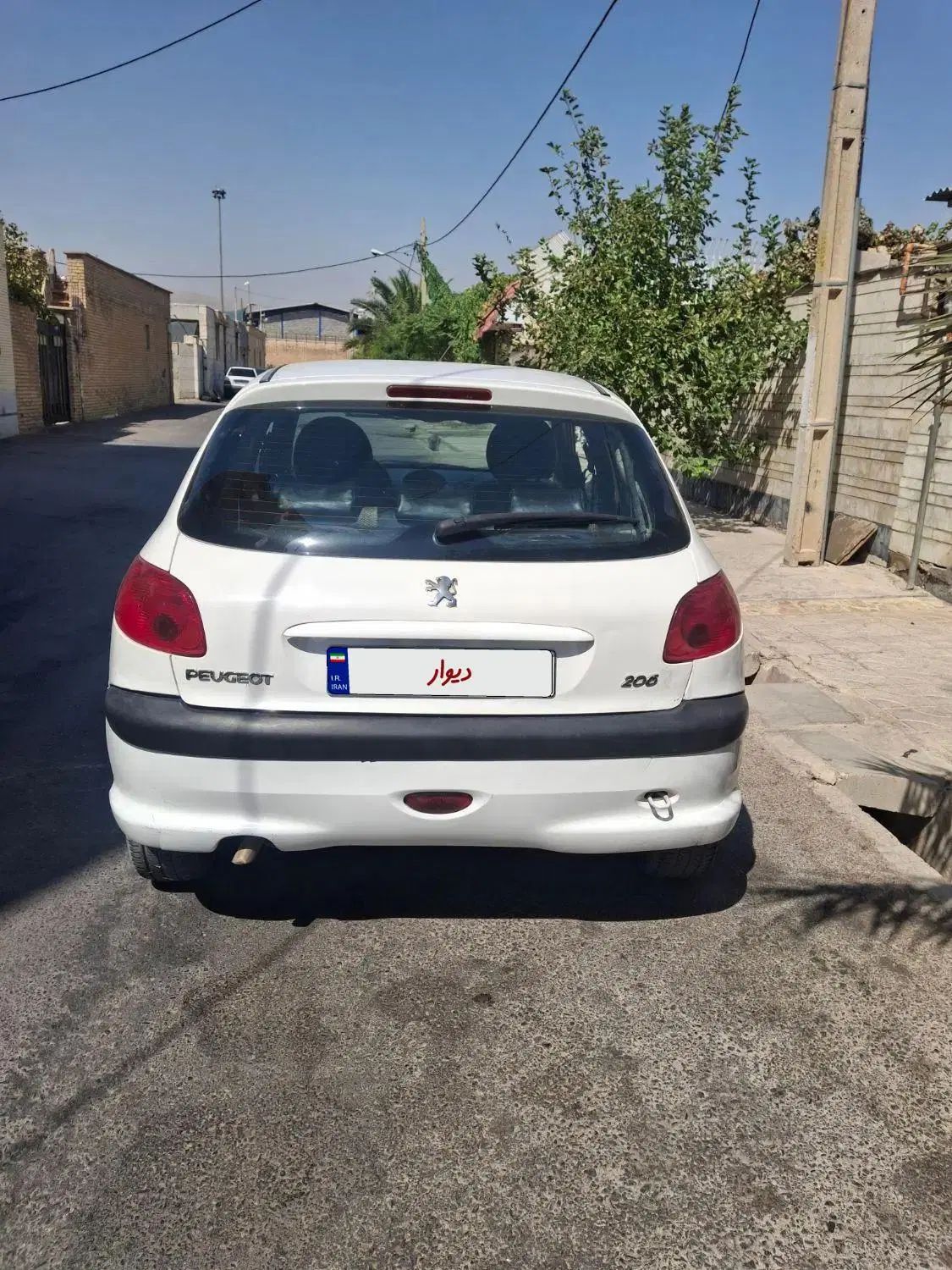 پژو 206 تیپ 2 - 1387