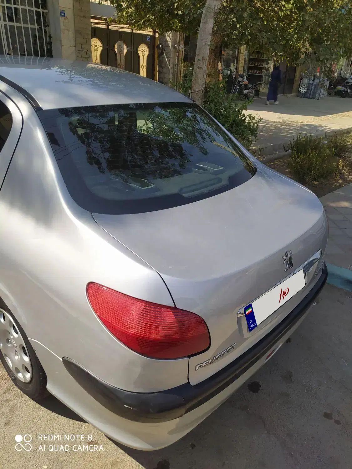پژو ۲۰۶ صندوق دار v8 - 1386