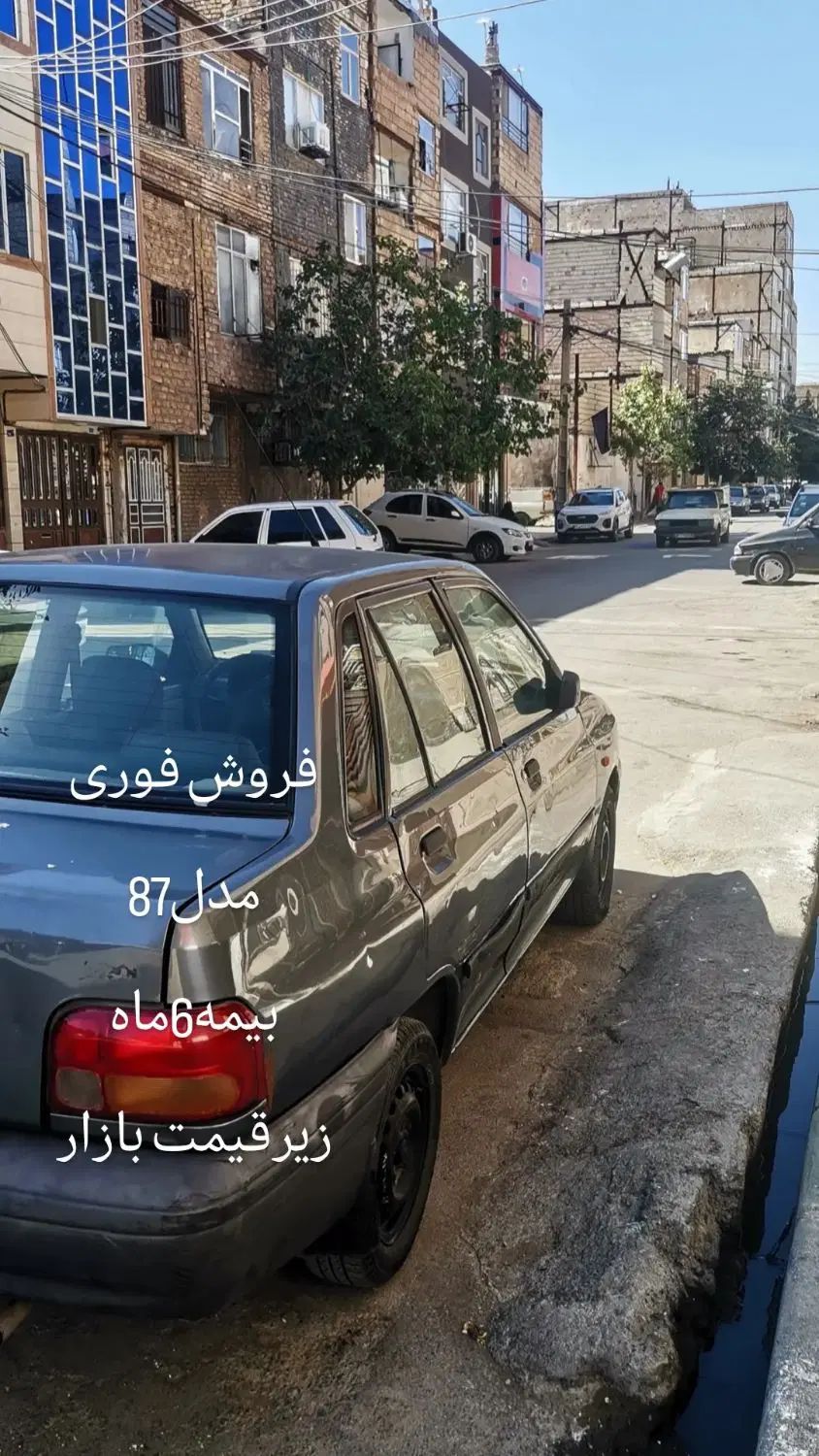 پراید صبا بنزینی - 1387