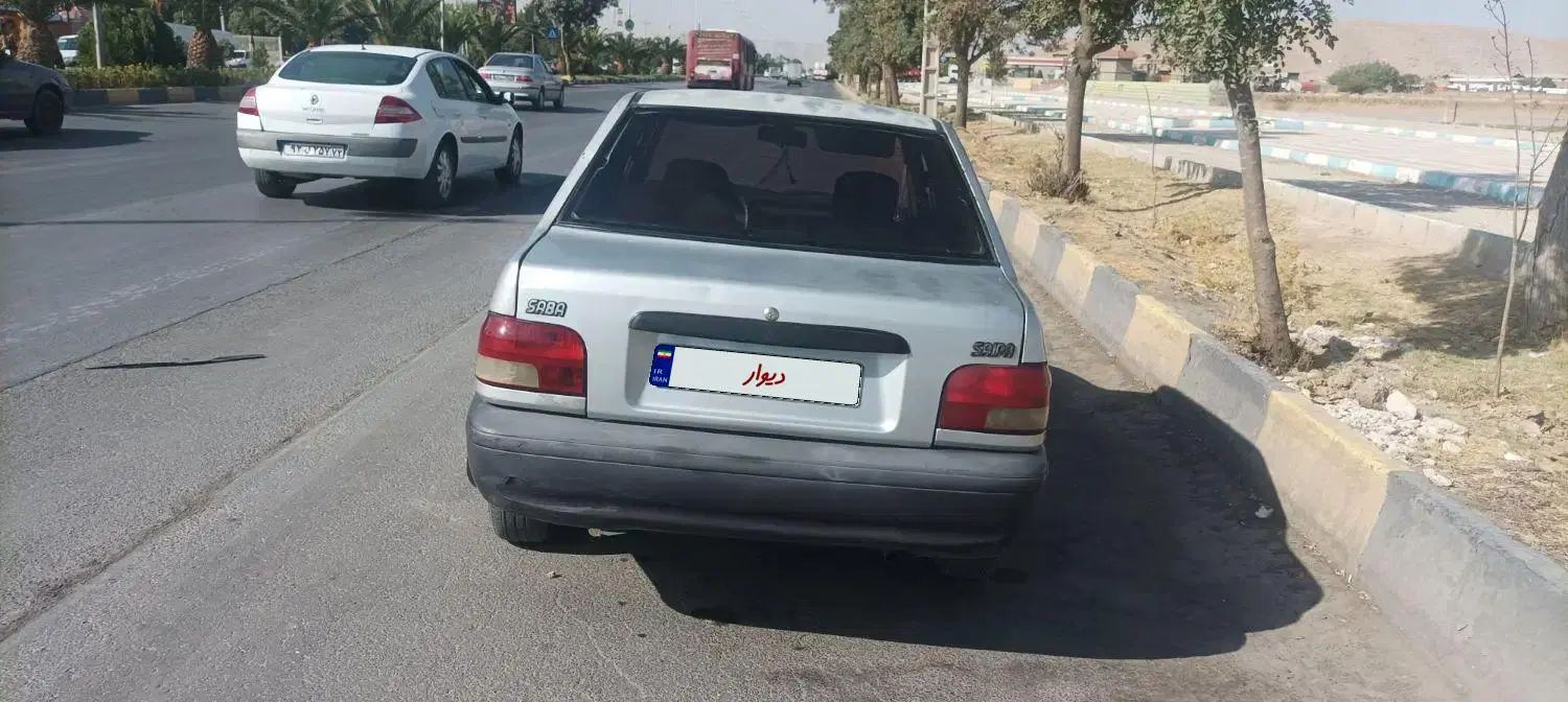 پراید صبا بنزینی - 1387