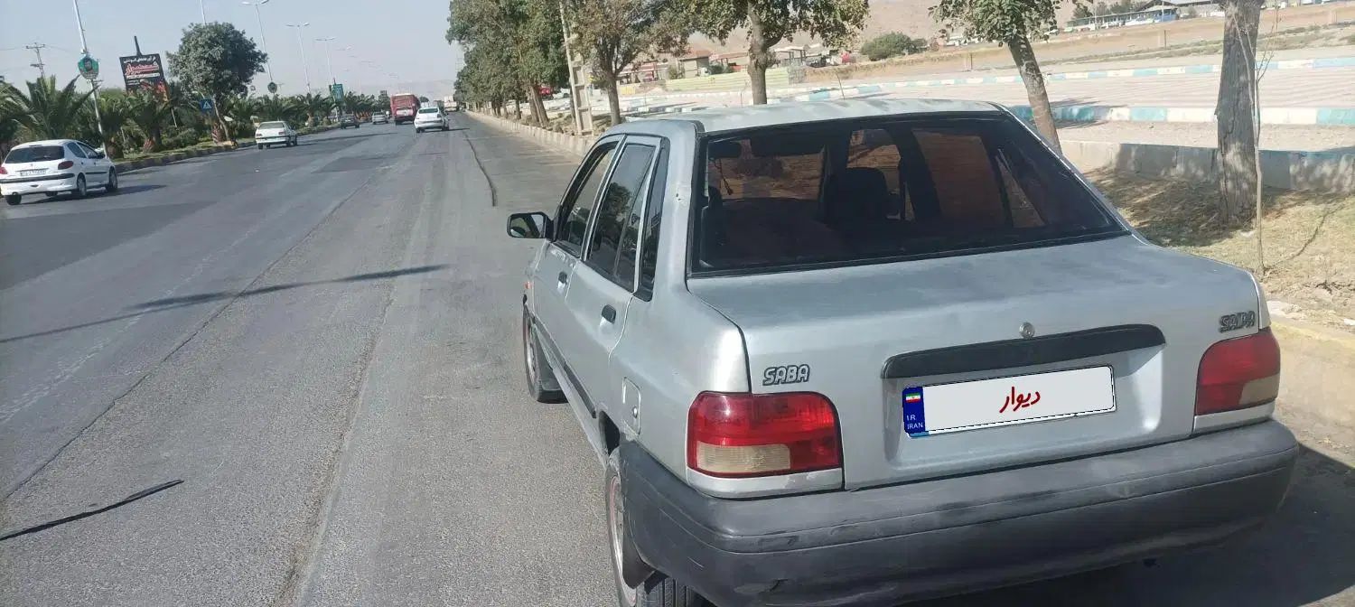 پراید صبا بنزینی - 1387