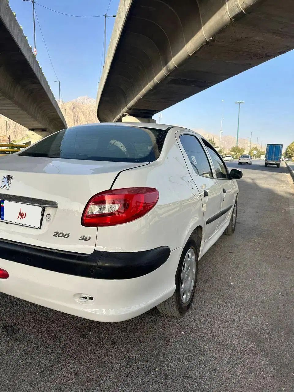 پژو ۲۰۶ صندوق دار v10 - 1387