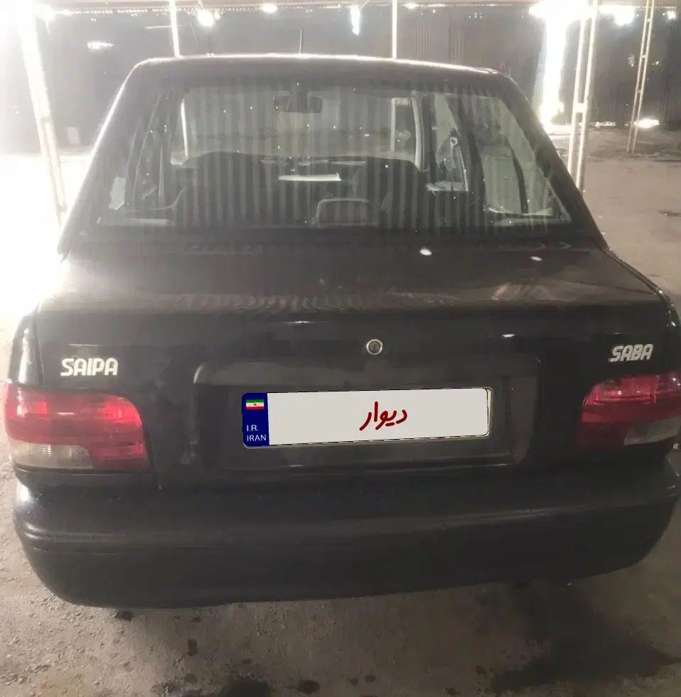 پراید صبا بنزینی - 1386
