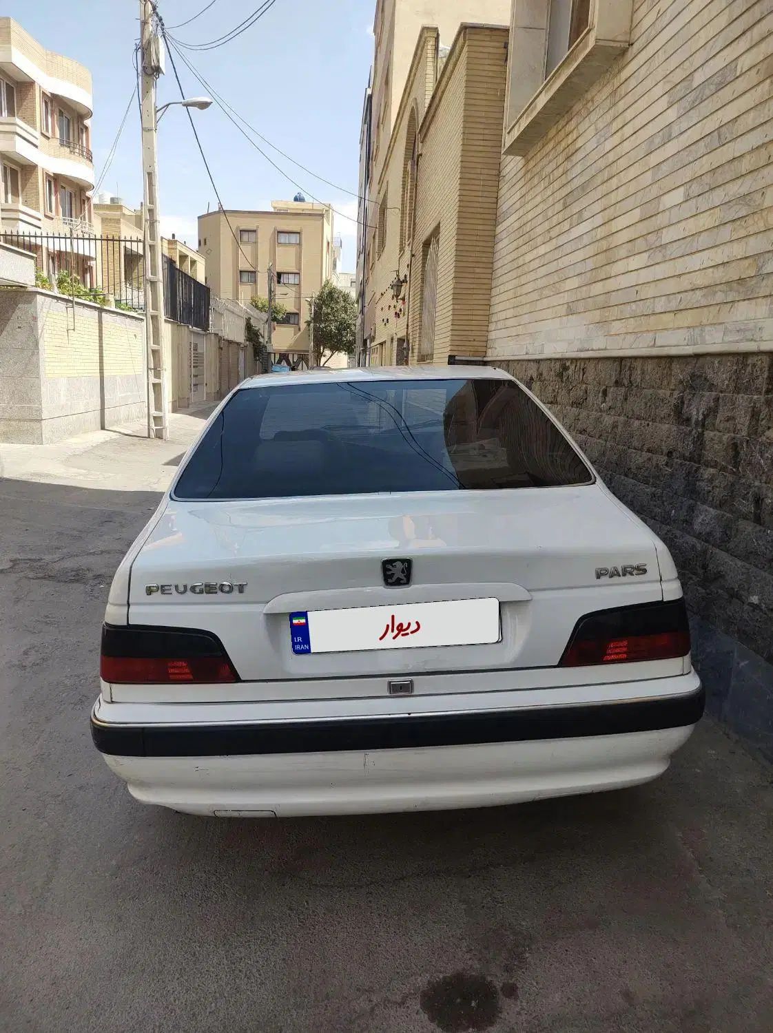 پژو پارس دوگانه سوز - 1389