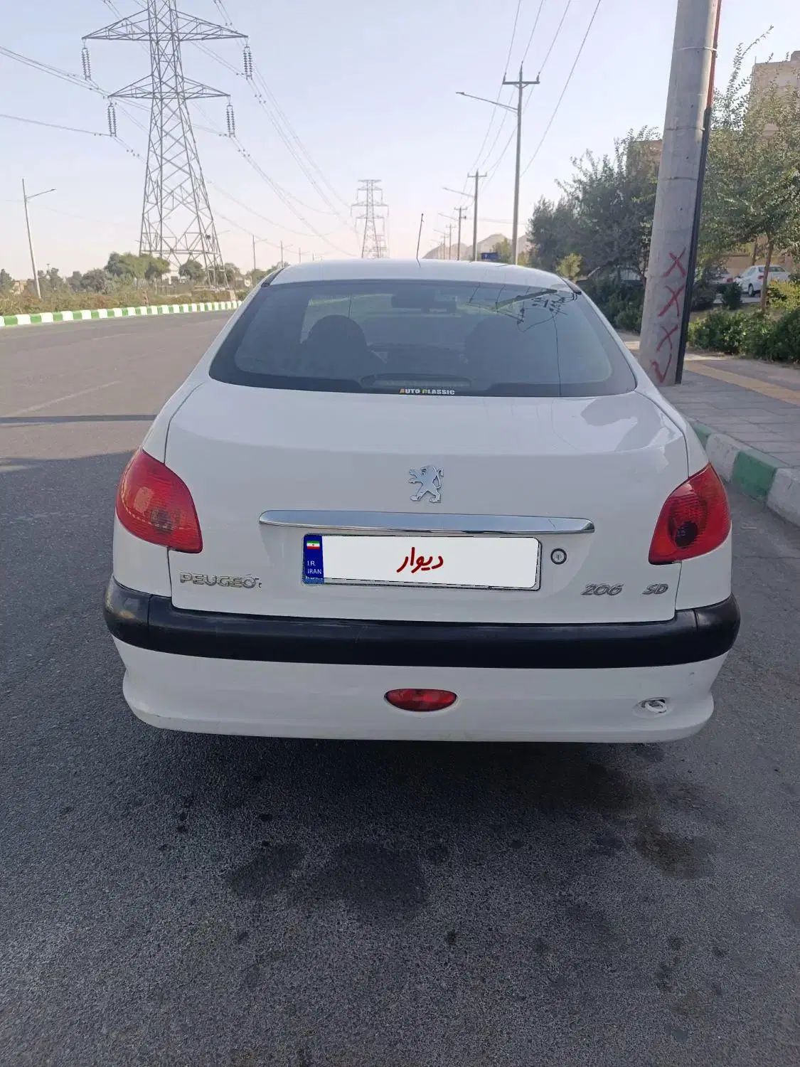 پژو ۲۰۶ صندوق دار v1 - 1387