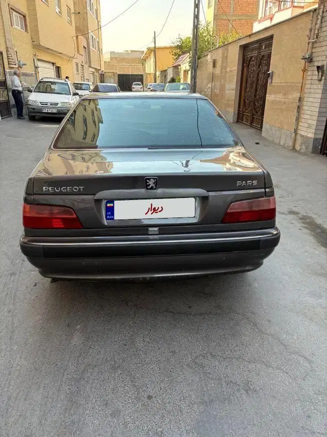 پژو پارس دوگانه سوز - 1381