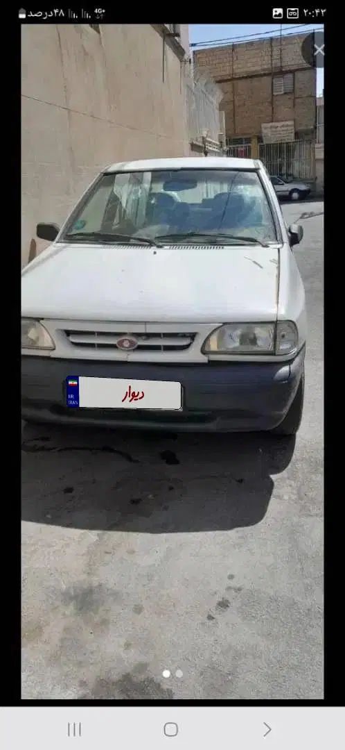 پراید صبا بنزینی - 1384