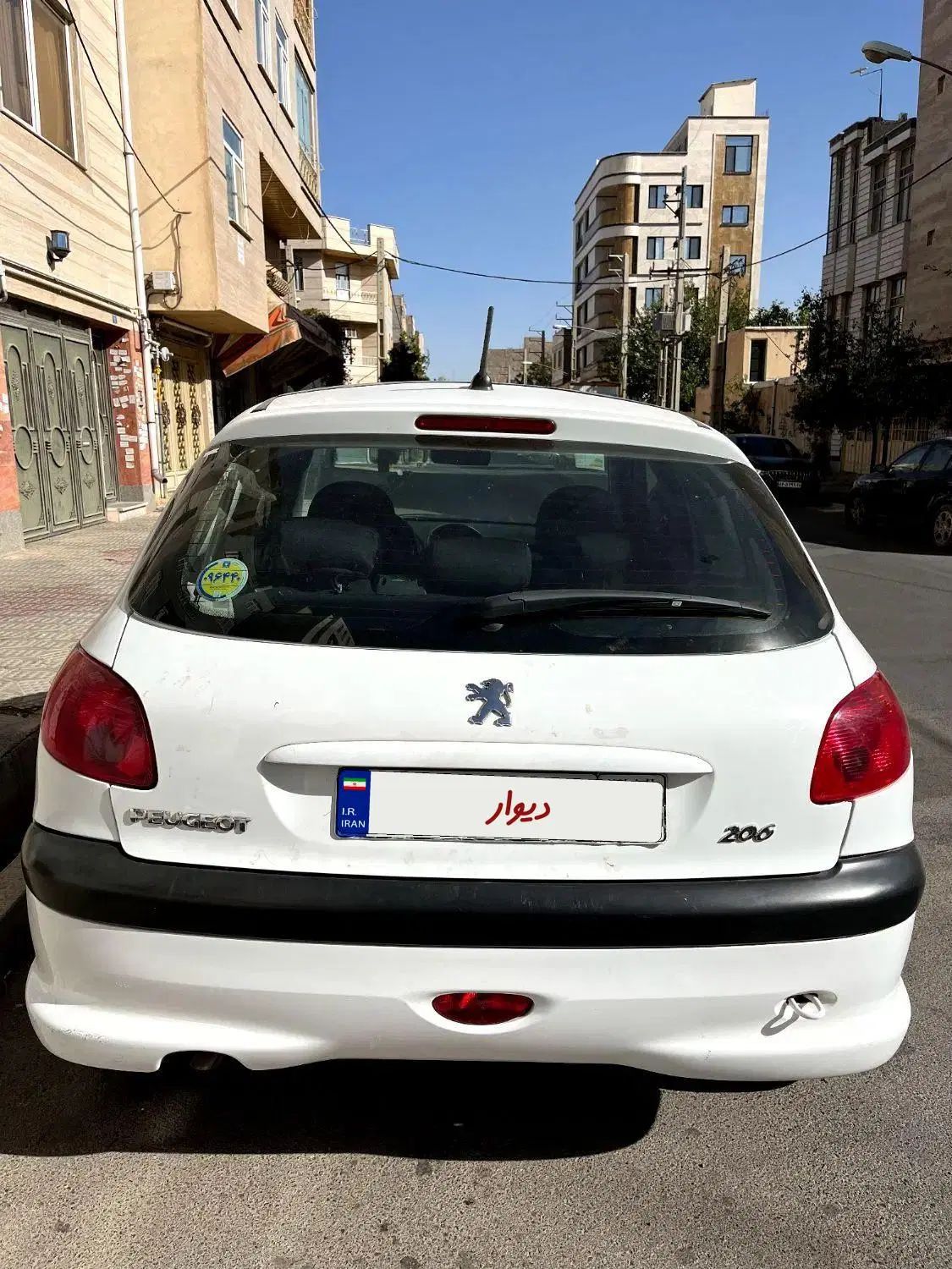 پژو 206 تیپ 3 - 1391