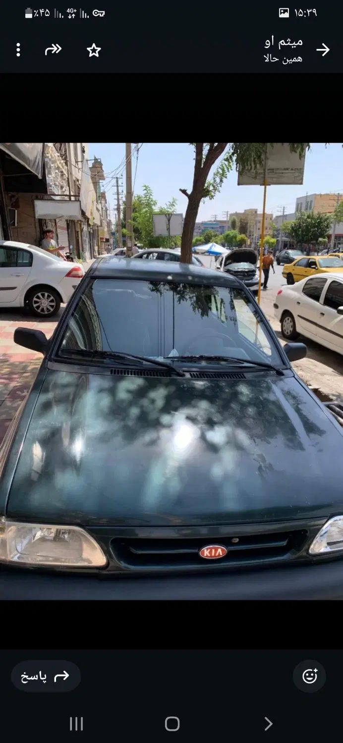 پراید صبا بنزینی - 1382