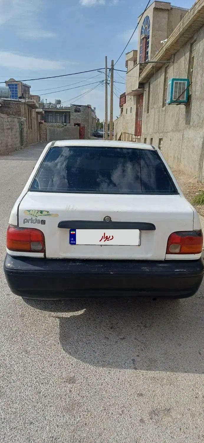 پراید صبا بنزینی - 1381