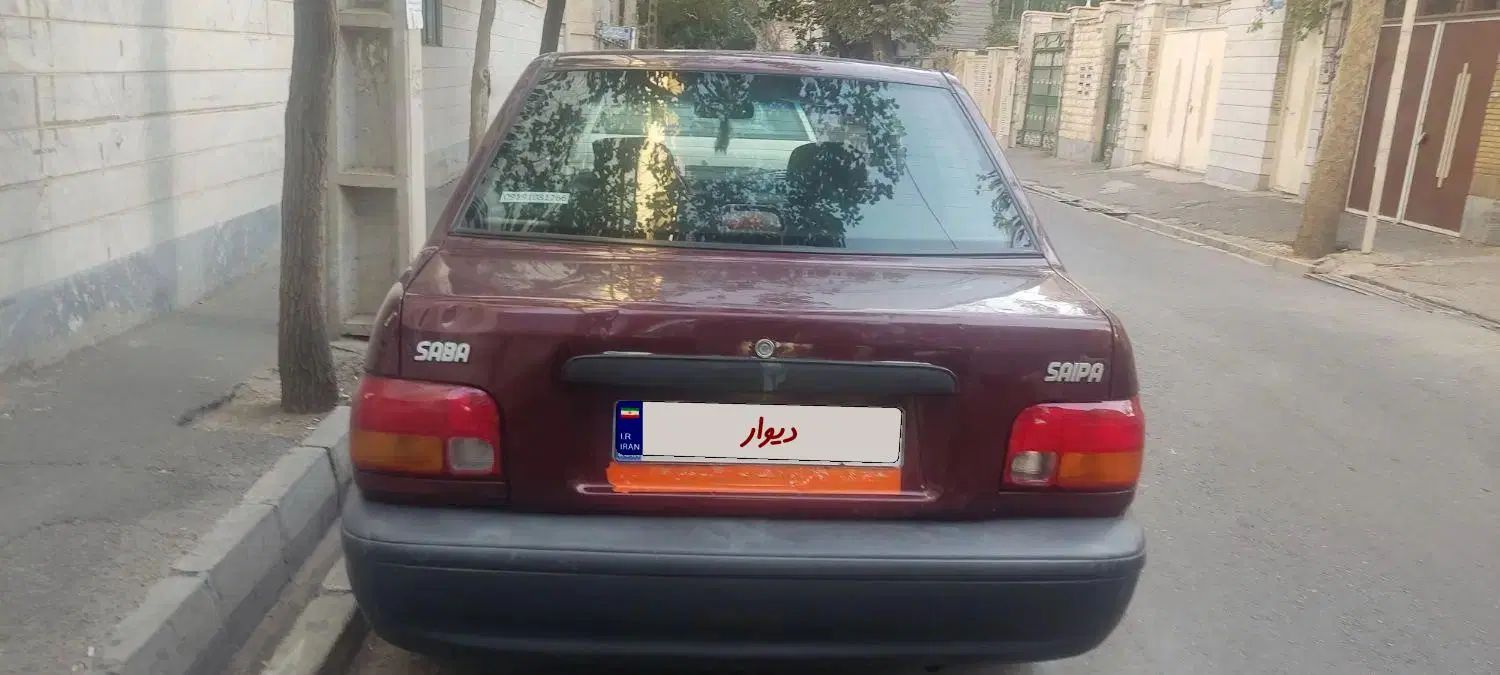 پراید صبا بنزینی - 1385