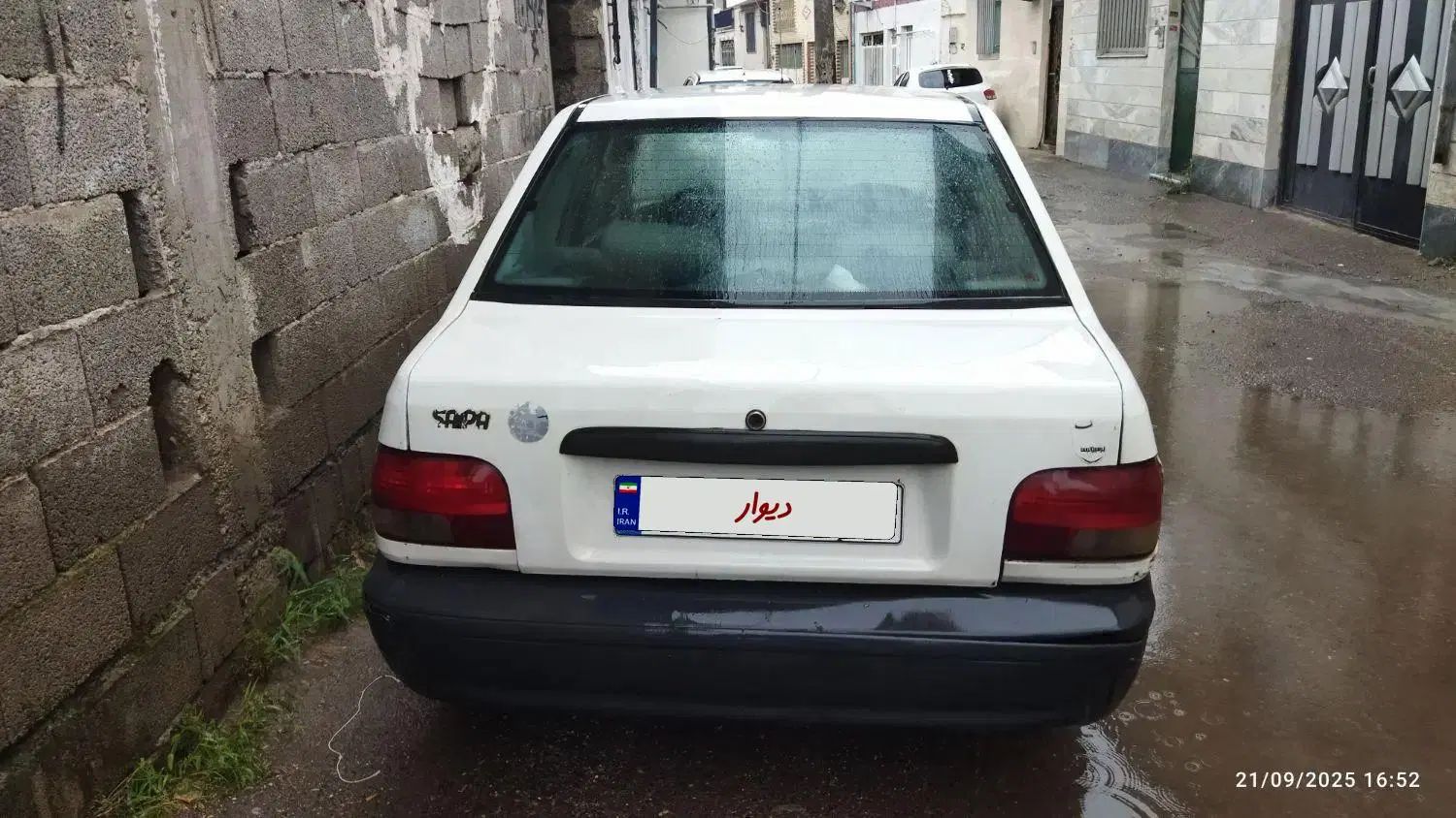 پراید صبا بنزینی - 1386