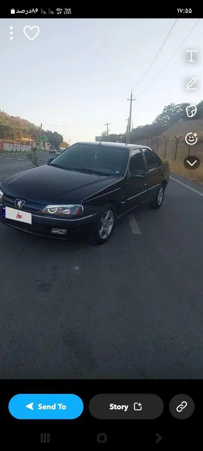 پژو پارس XU7ساده - 1382