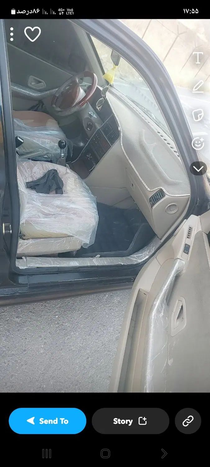 پژو پارس XU7ساده - 1382