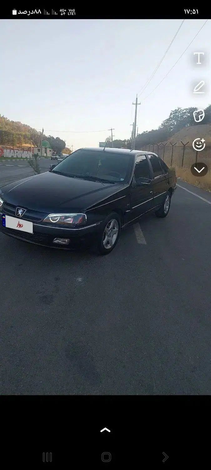 پژو پارس XU7ساده - 1382