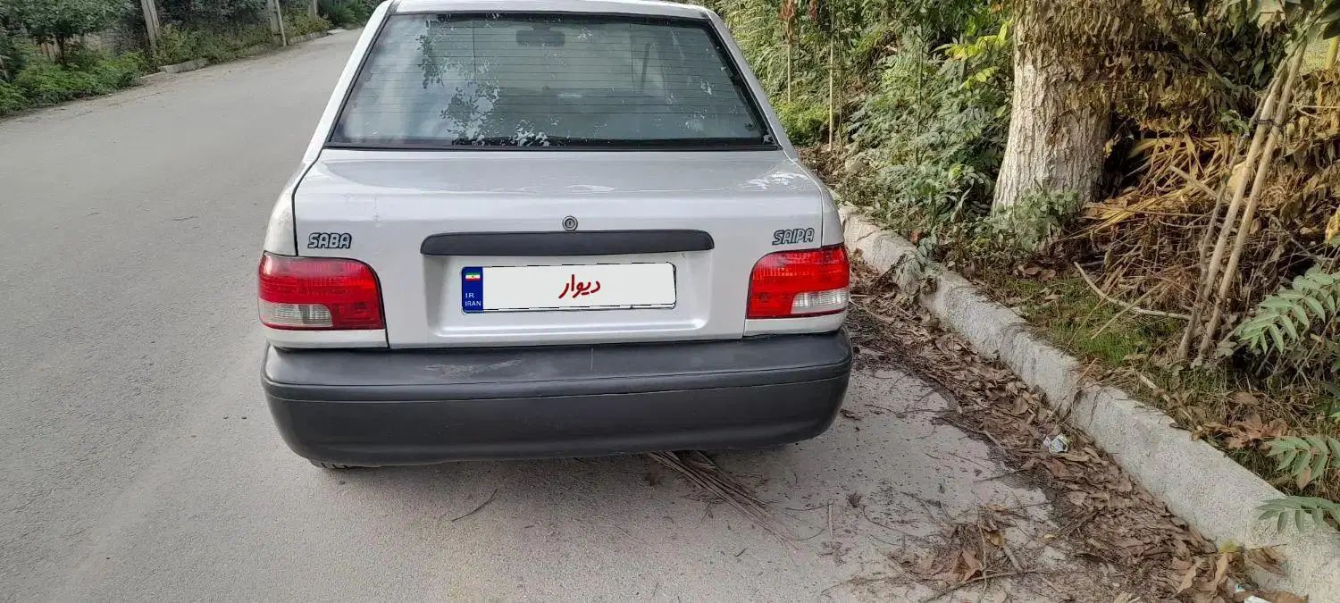 پراید صبا بنزینی - 1386