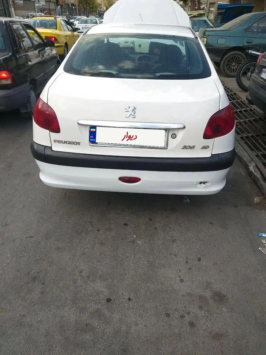 پژو ۲۰۶ صندوق دار v20 - 1388