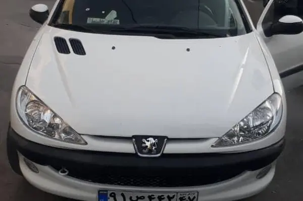 پژو ۲۰۶ صندوق دار v8 - 1396