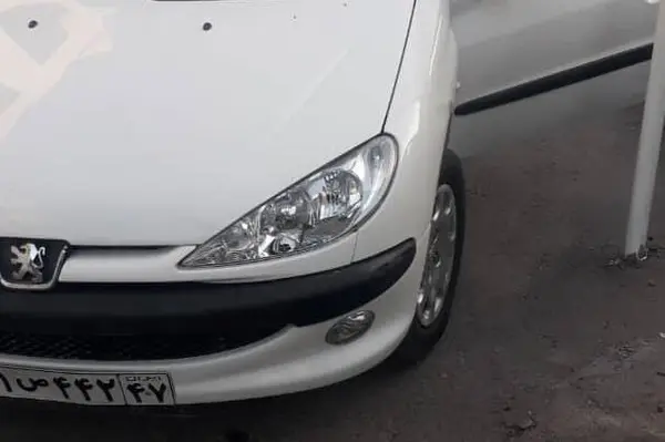 پژو ۲۰۶ صندوق دار v8 - 1396