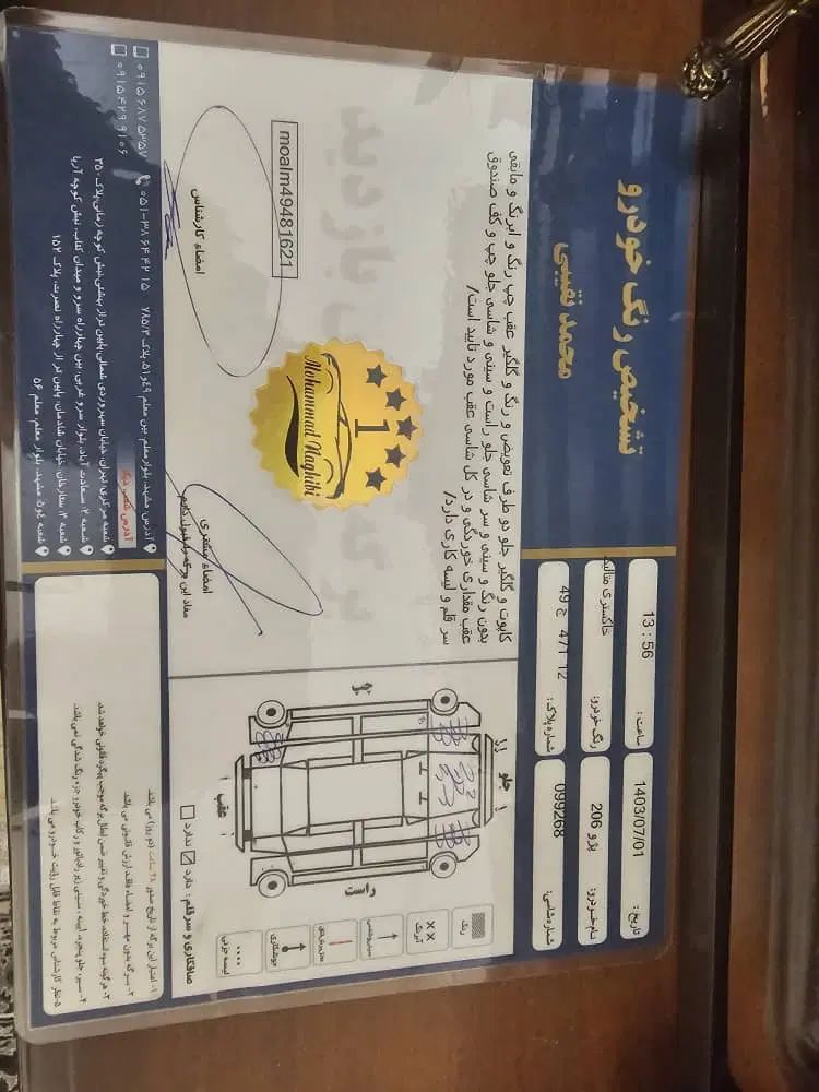 پژو 206 تیپ 2 - 1389