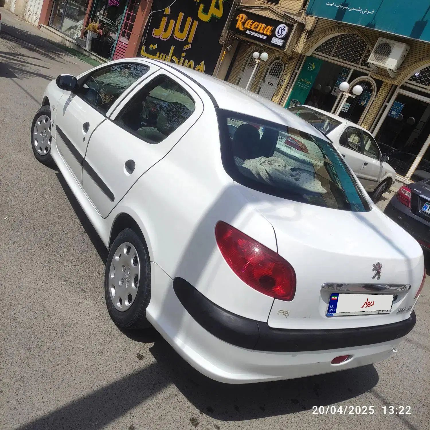 پژو ۲۰۶ صندوق دار v8 - 1397