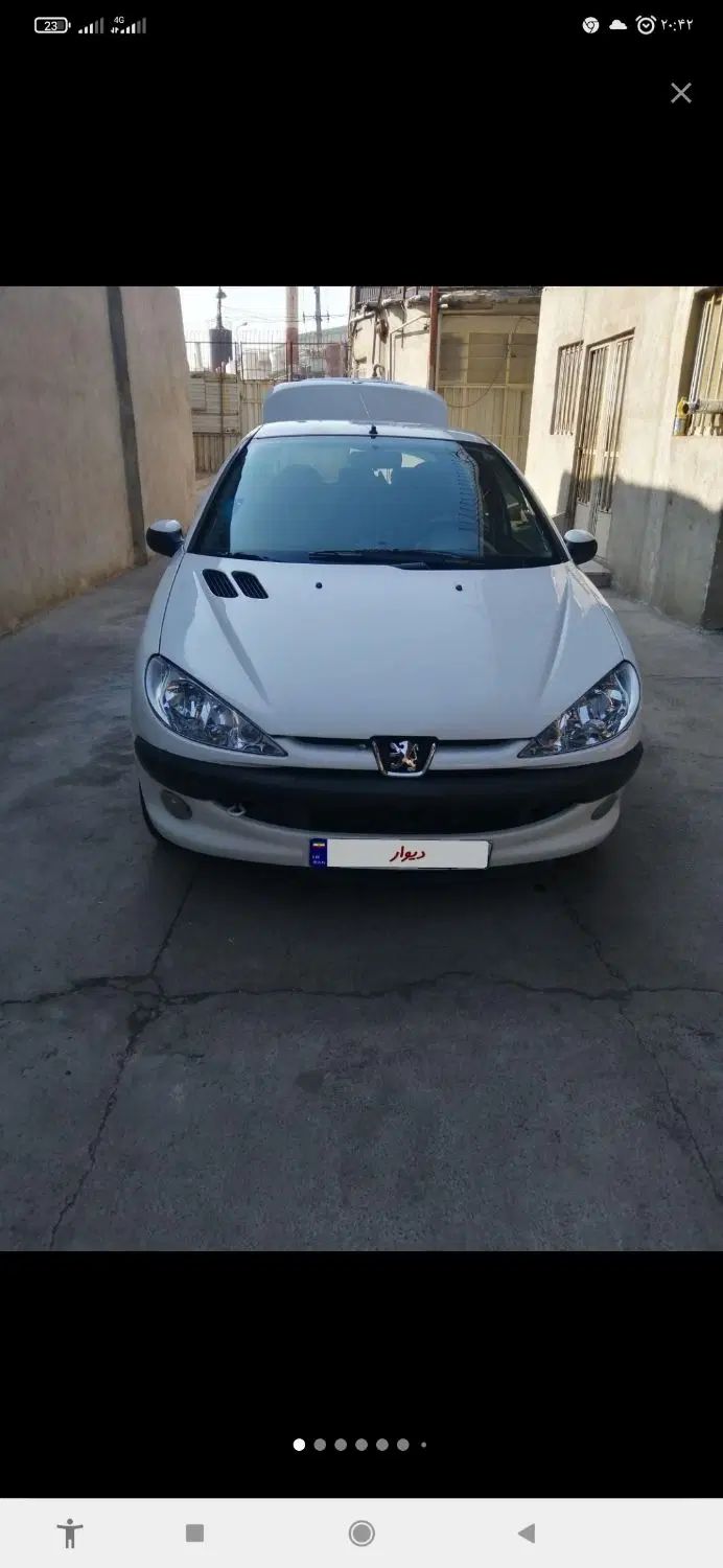 پژو ۲۰۶ صندوق دار v8 - 1388