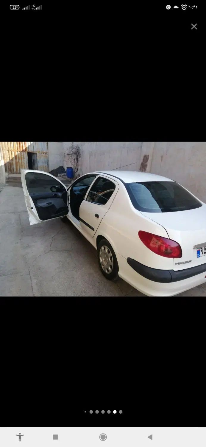 پژو ۲۰۶ صندوق دار v8 - 1388