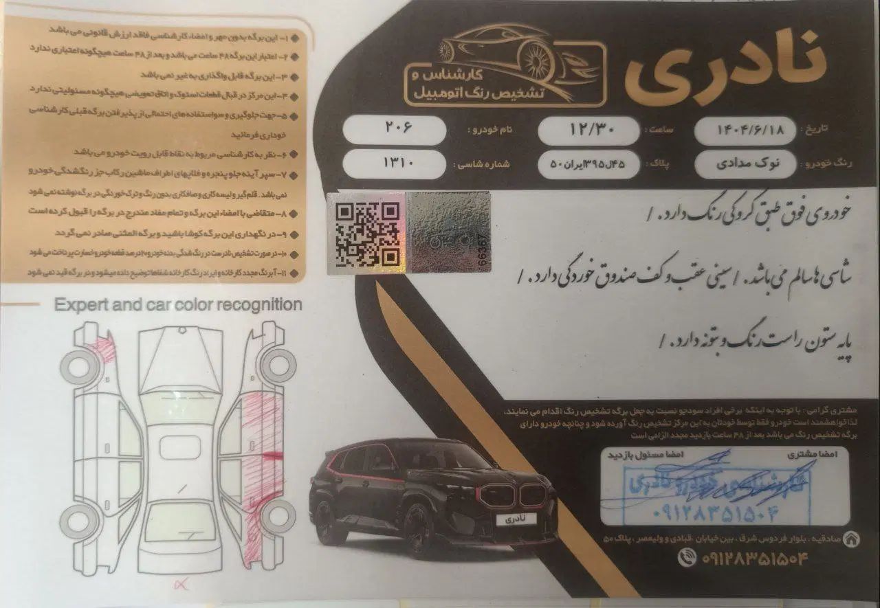 پژو 206 تیپ 2 - 1396