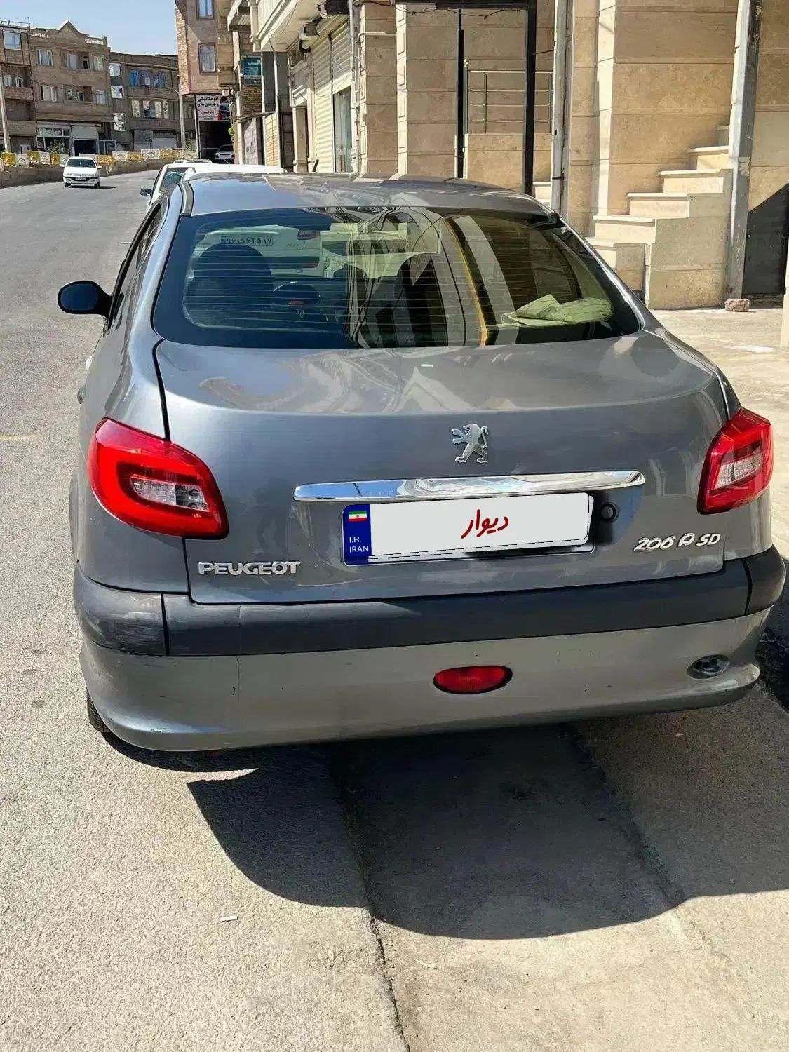 پژو ۲۰۶ صندوق دار v9 - 1387