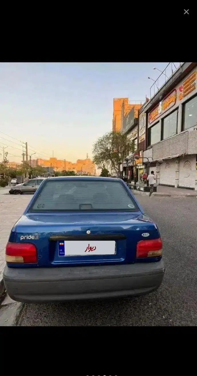 پراید صبا بنزینی - 1381