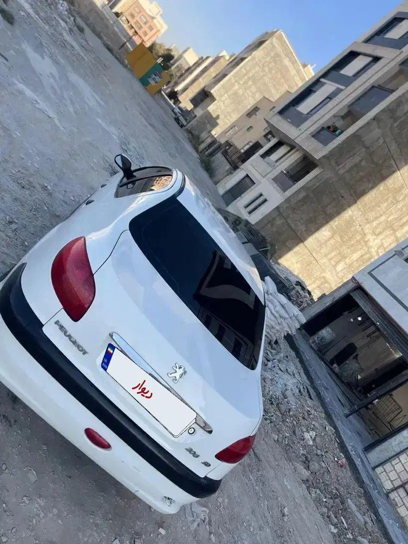 پژو ۲۰۶ صندوق دار v1 - 1388