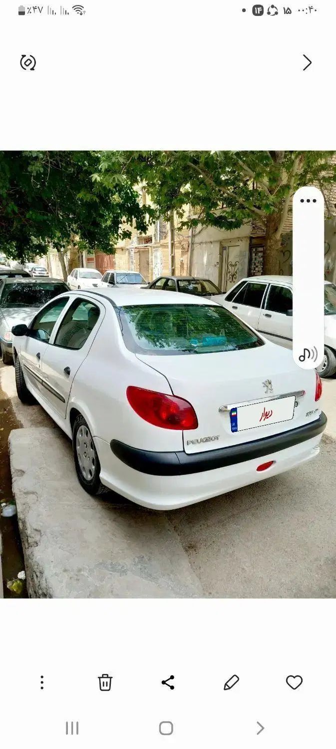 خودرو پژو، ۲۰۶ صندوق دار آگهی ann_20555495