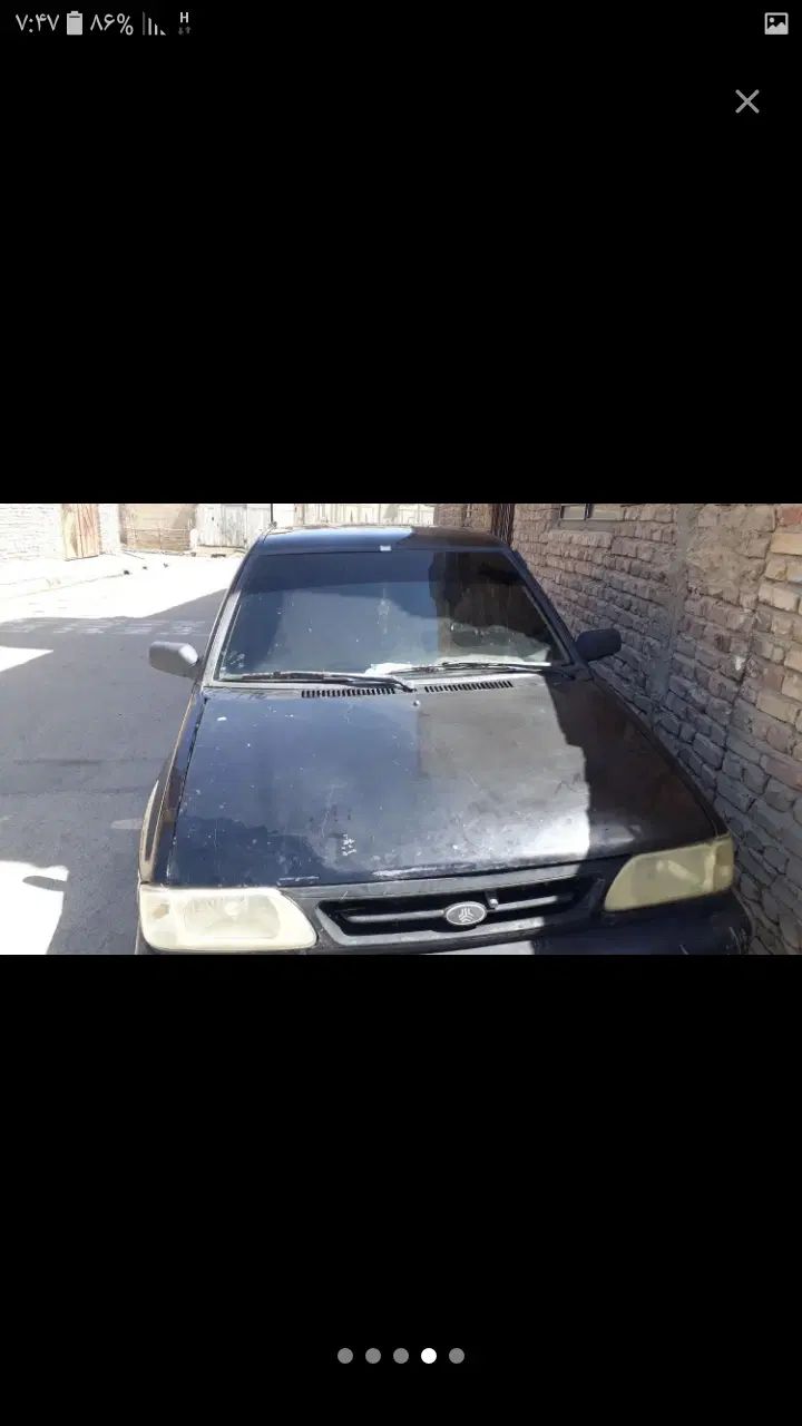 پراید صبا بنزینی - 1381