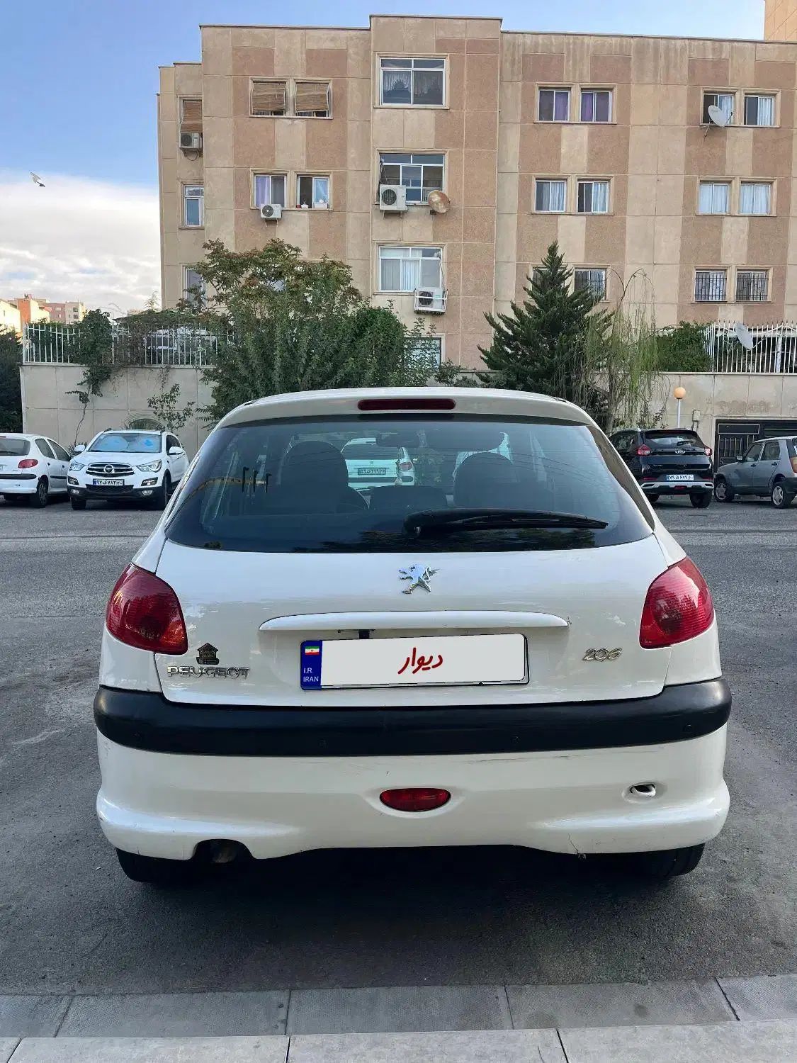 پژو 206 تیپ 6 - 1387