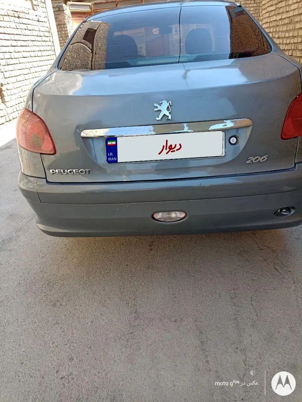 پژو ۲۰۶ صندوق دار v20 - 1389