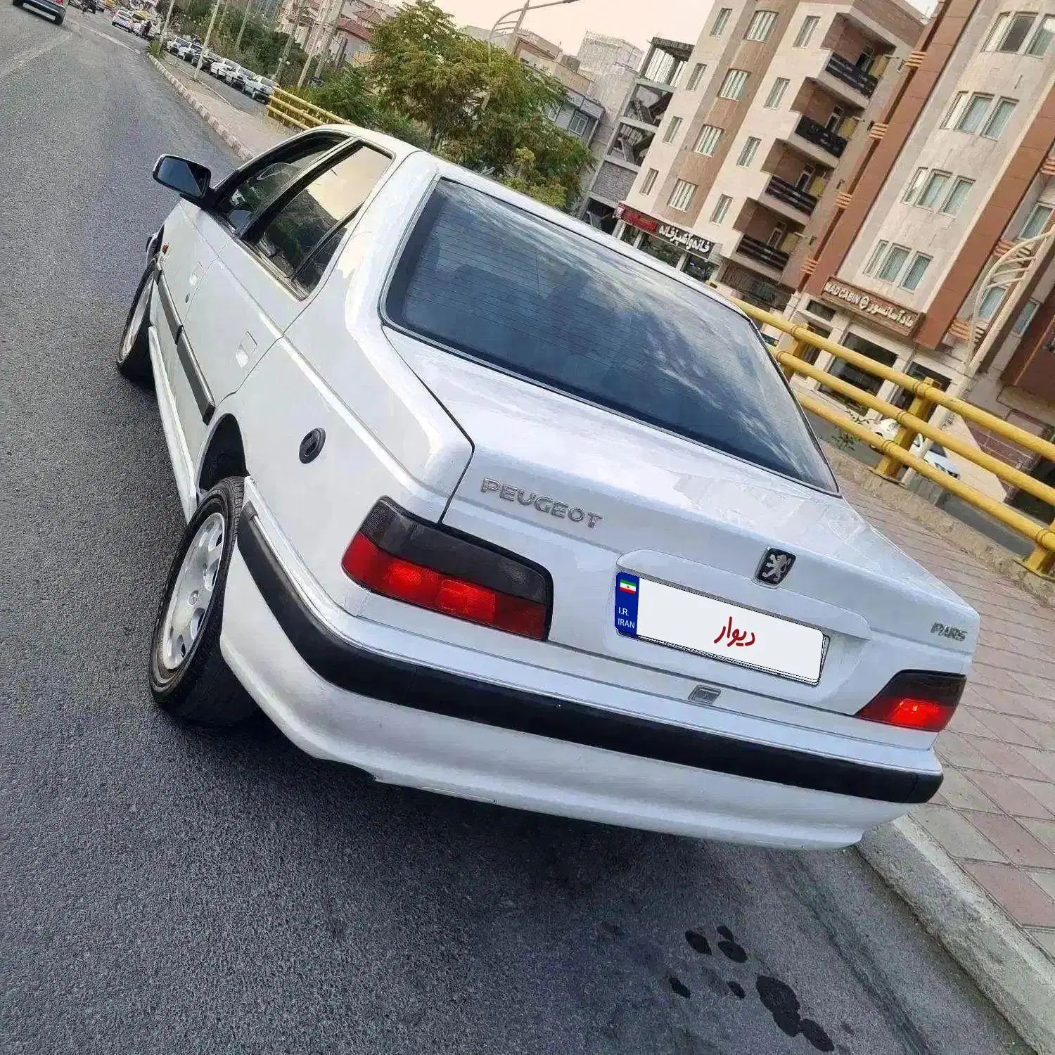 پژو پارس دوگانه سوز - 1386
