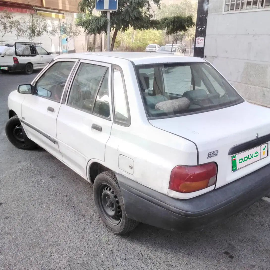 پراید صبا بنزینی - 1384