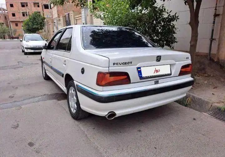 پژو پارس دوگانه سوز - 1387