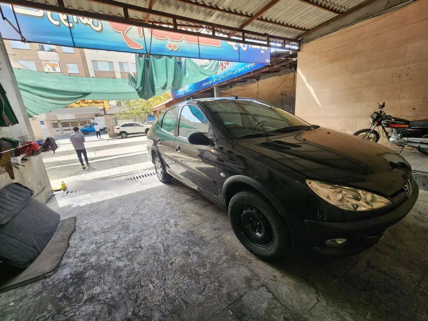 پژو ۲۰۶ صندوق دار v8 - 1395