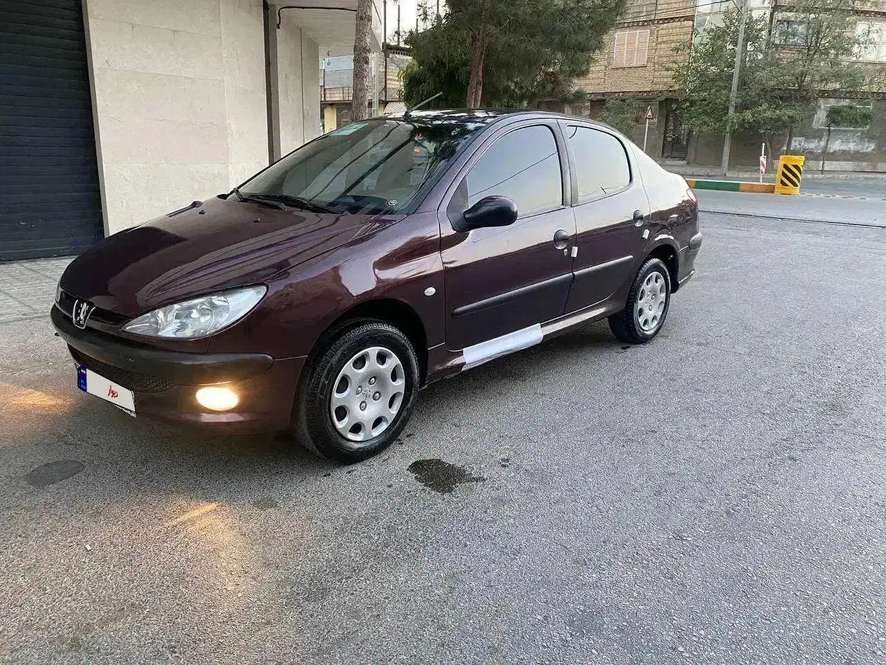 پژو ۲۰۶ صندوق دار v20 - 1389