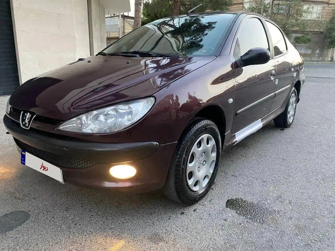 پژو ۲۰۶ صندوق دار v20 - 1389